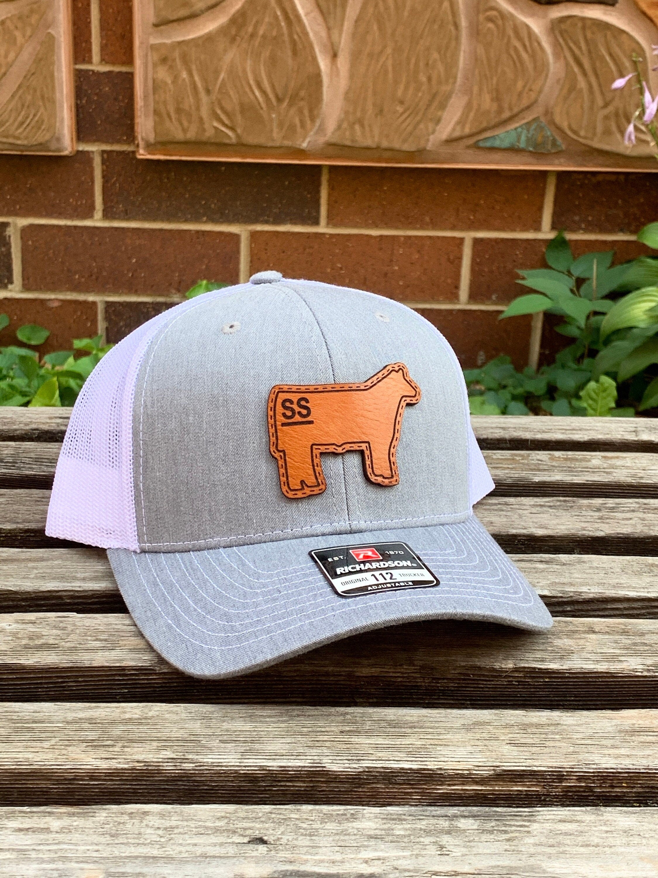 RATS - 【ラスト1点】WOOL LEATHER PATCH CAP (GRAY) / レザー