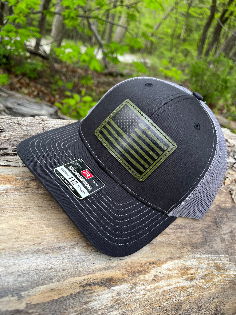 Baseball Cap Richardson Patch Hats American Flag Richardson 112